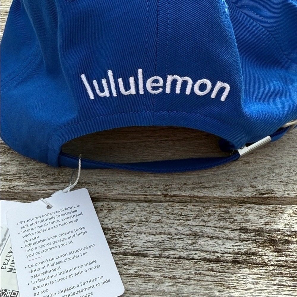 Lululemon Structured Ball Cap Collegiate Blue & Orange Unisex L/XL NWT ππ§‘π - Picture 4 of 6